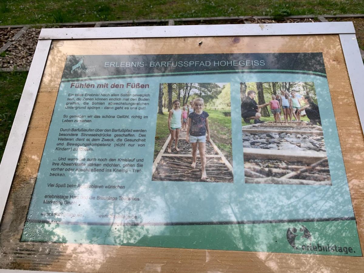 Gemuetliche Ferienwohnung Harz Braunlage Hohegeiss Kültér fotó